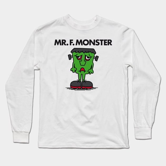 MR F. MONSTER Long Sleeve T-Shirt by andrew_kelly_uk@yahoo.co.uk